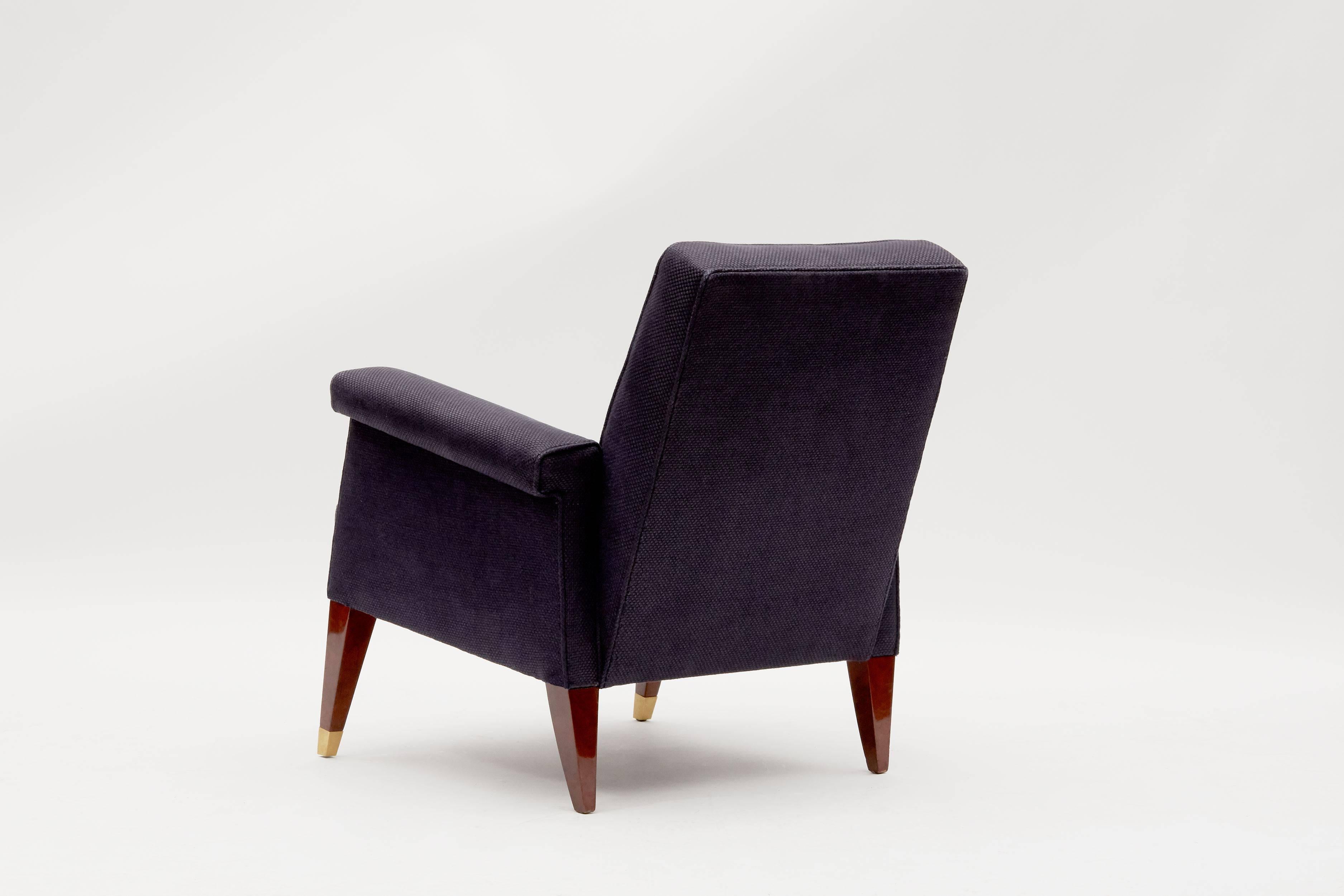 Jules Leleu, Rare Armchair, France, C. 1958 1