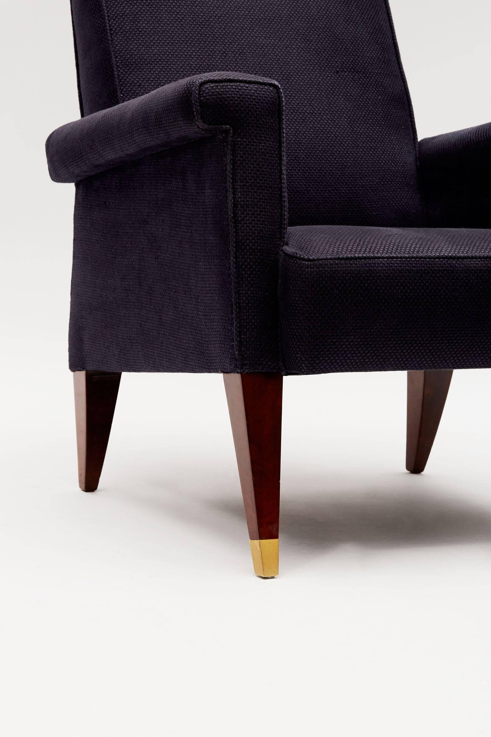 Jules Leleu, Rare Armchair, France, C. 1958 3