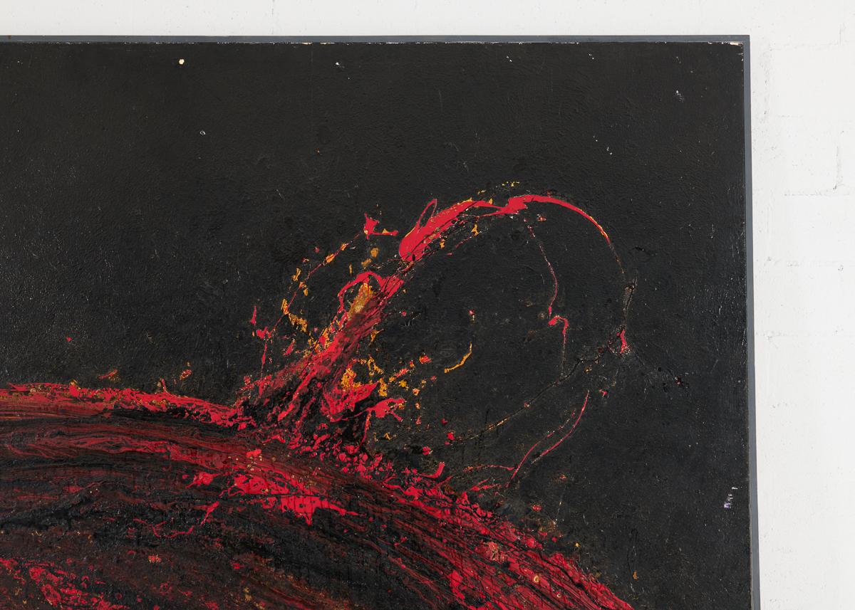 American NB 16, Large-scale Painting of a Planet by Thierry Despont For Sale