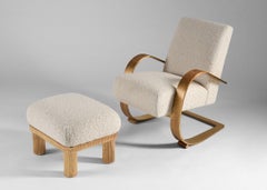 Aline Hazarian, Urar, Contemporary Armchair & Footrest, Lebanon, 2024