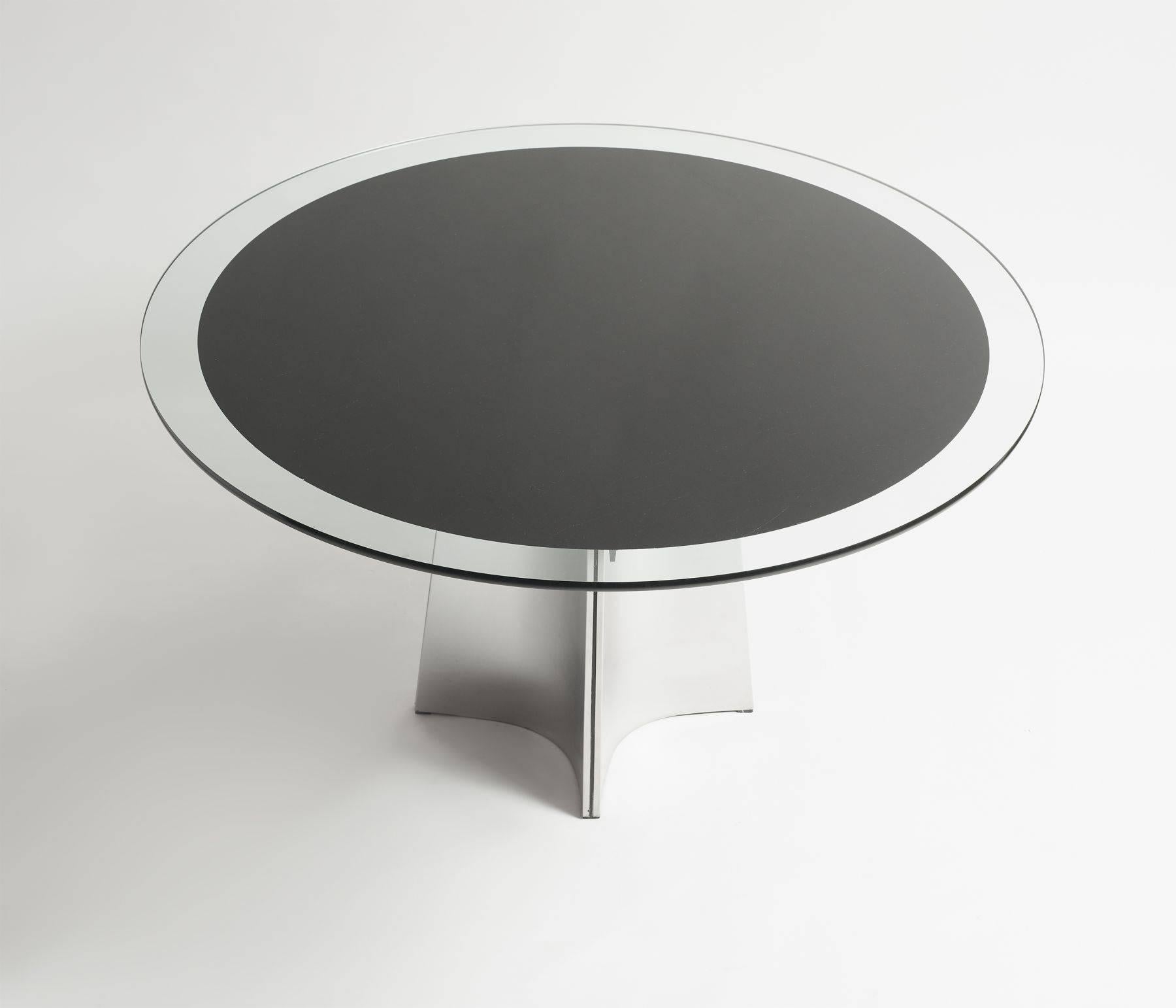 A center table by Louis Saccardo for Maison Jansen.