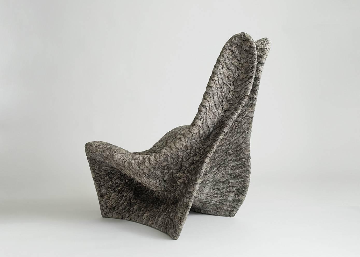 Ayala Serfaty, Rapa Series: Daura & Justo, Armchair & Ottoman, israel, 2013 For Sale 3