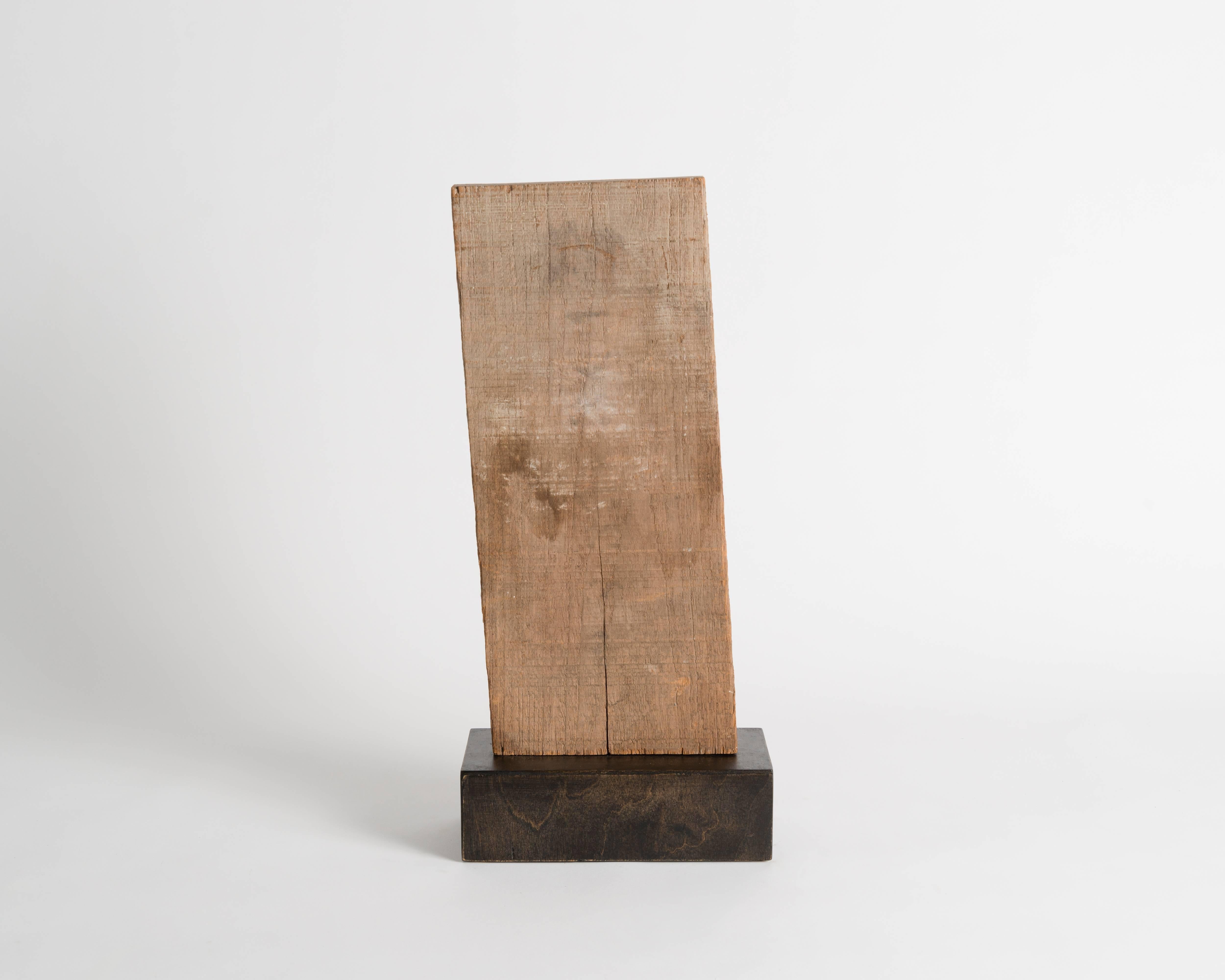 Américain Une pièce de bois, sculpture du Yongjin Han, États-Unis, 1976 en vente