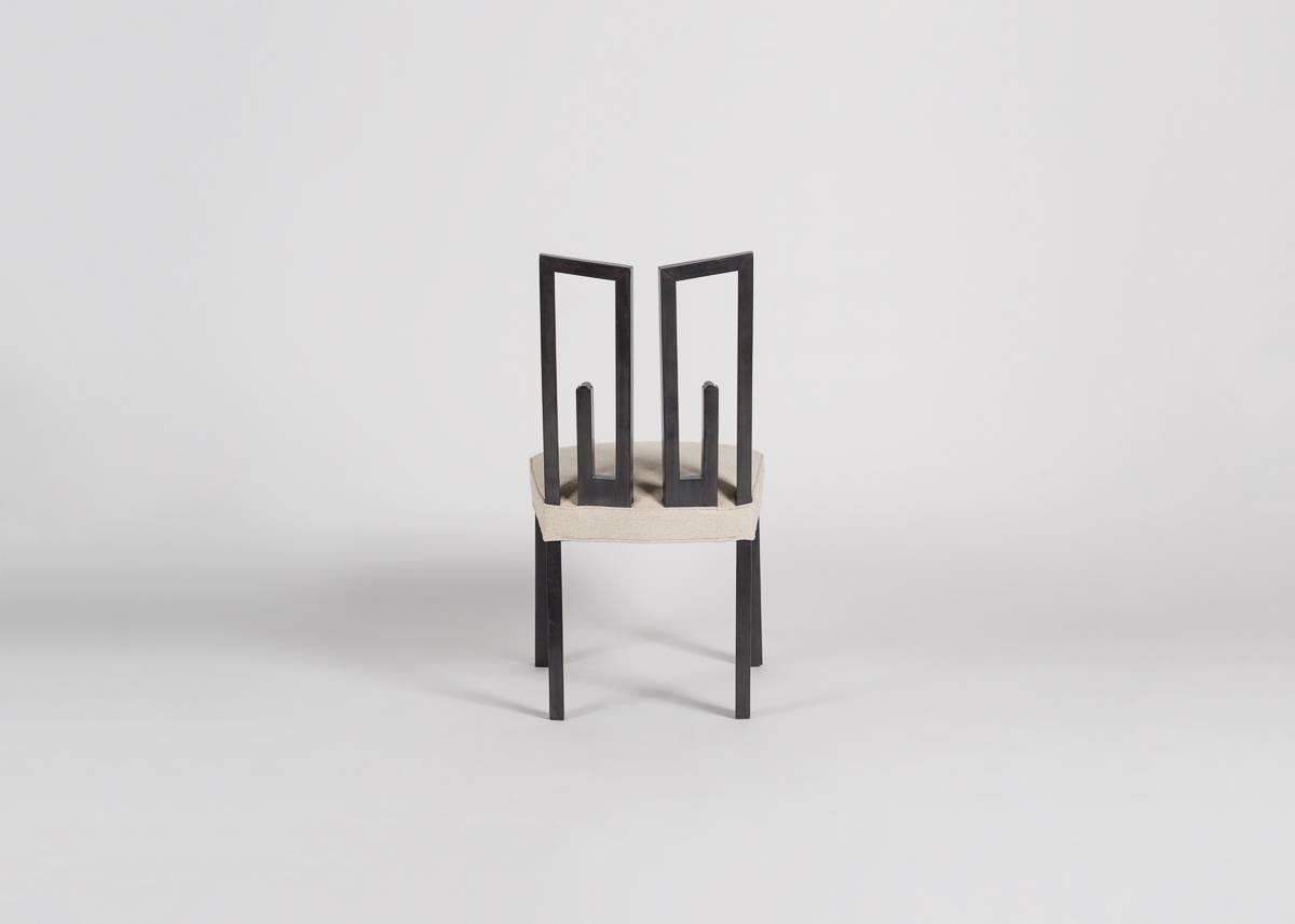 Painted James Mont, Side Chair, United States, C. 1960