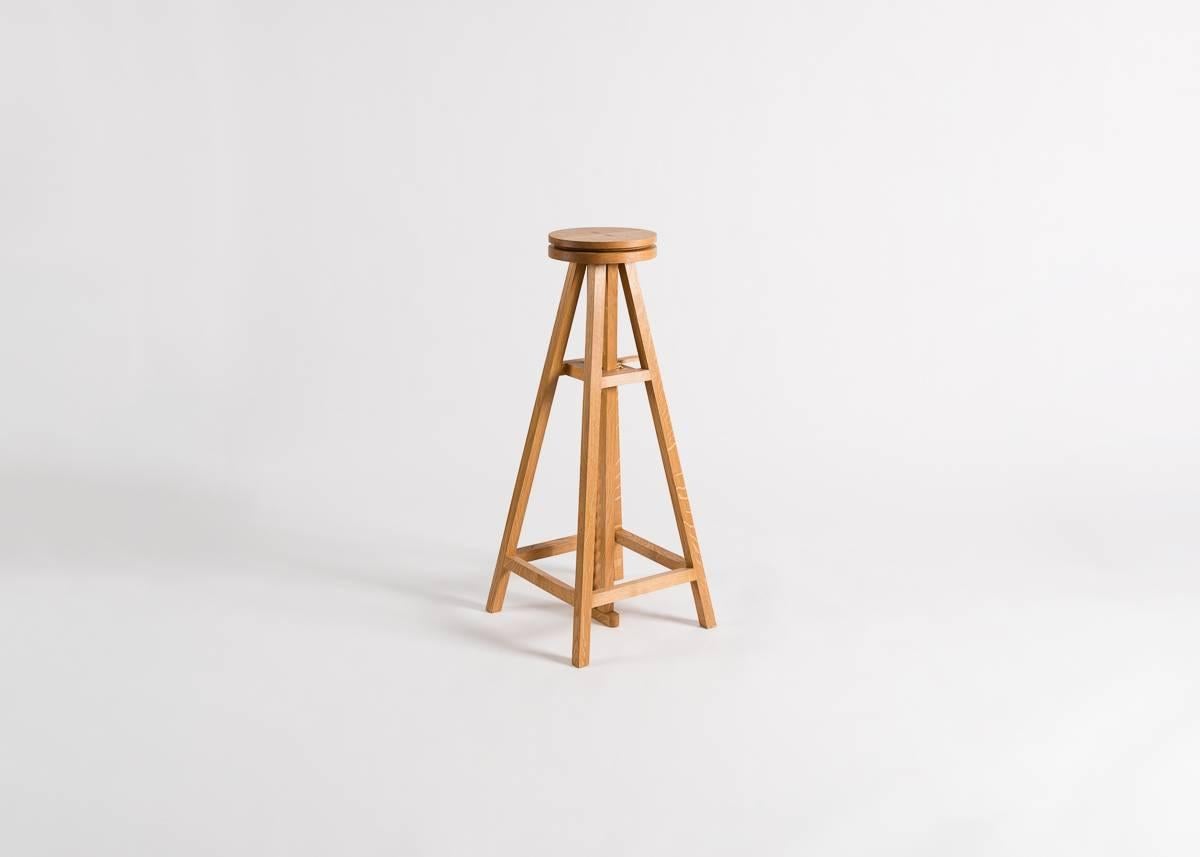 American Adjustable Sculpture Stand, United States, 2013 For Sale