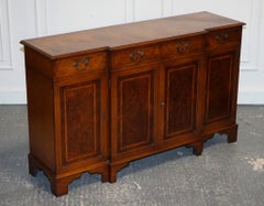 ANTIQUE LATE VICTORIAN BURR WALNUT SIDEBOARD MADE BY JAN SMITH BRiGHTON