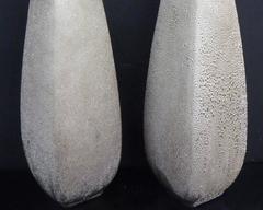 Unusual Beaded Glass Vases with Lamp Application