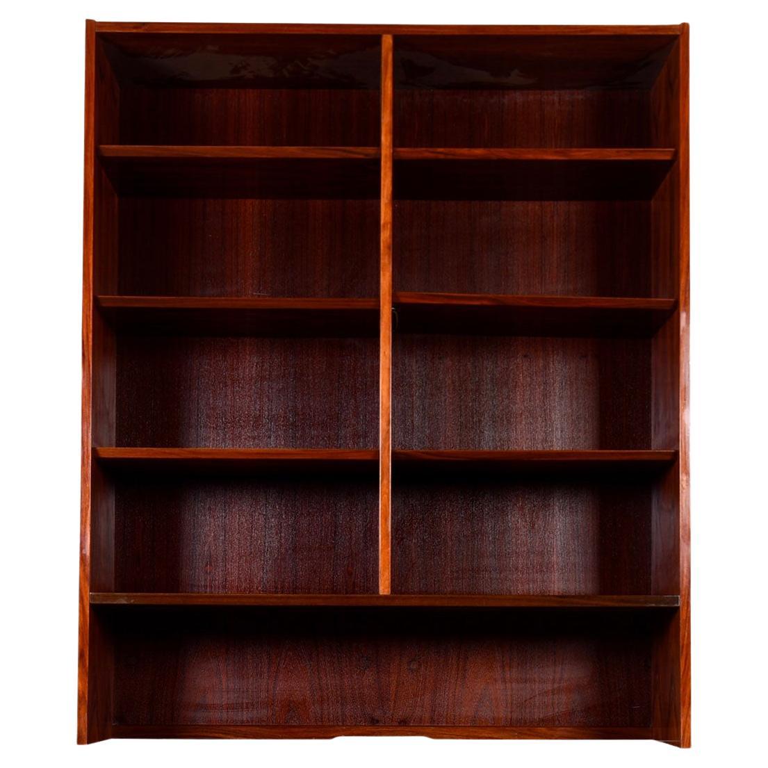 Danish Modern Rosewood Stand Alone or Stackable Display Cabinet/ Bookcase Top