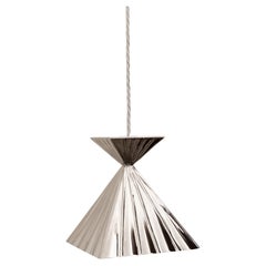 Lampada a sospensione HK14 in ottone nichelato, HK X DUNLIN