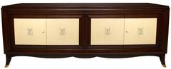 French Curly Maple and Parchment Buffet 6
