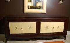 French Curly Maple and Parchment Buffet