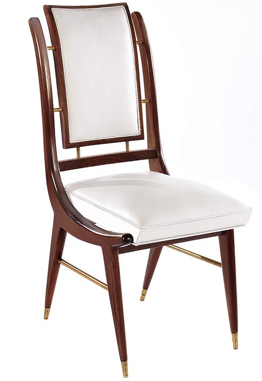 Set of Twelve (12) Italian Modern Dining Chairs at 1stdibs