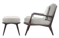 Chair and Ottoman by Carlo de Carli