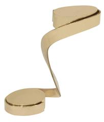 Lampe de table/de bureau Serpent en laiton par Georgine Aasen