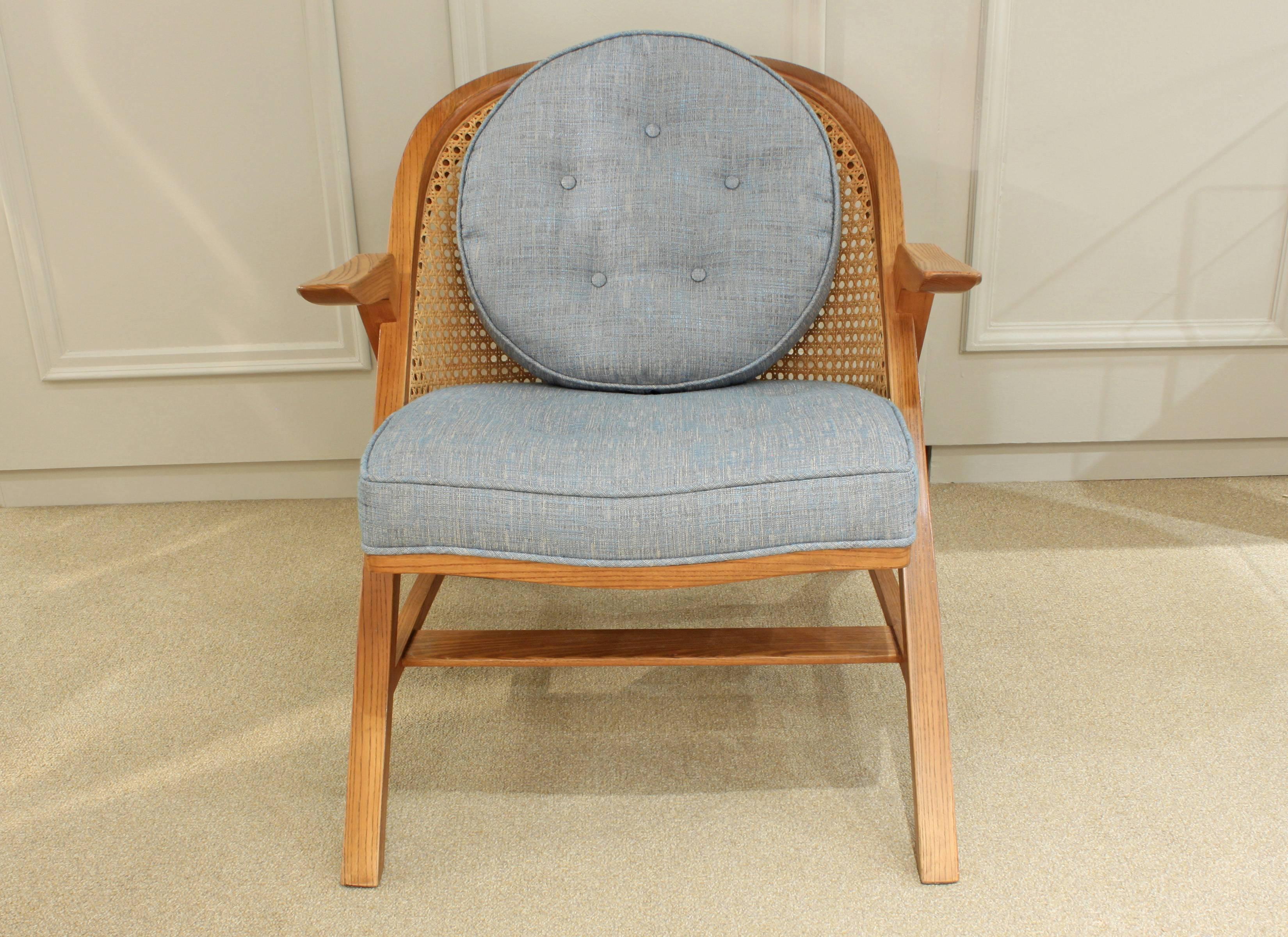 Mid-Century Modern Rare and Exceptional Lounge Chair by Edward Wormley