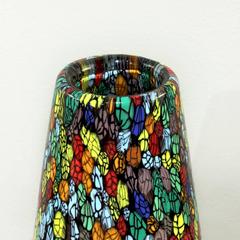 Exceptional Handblown Glass Vase by Vittorio Ferro