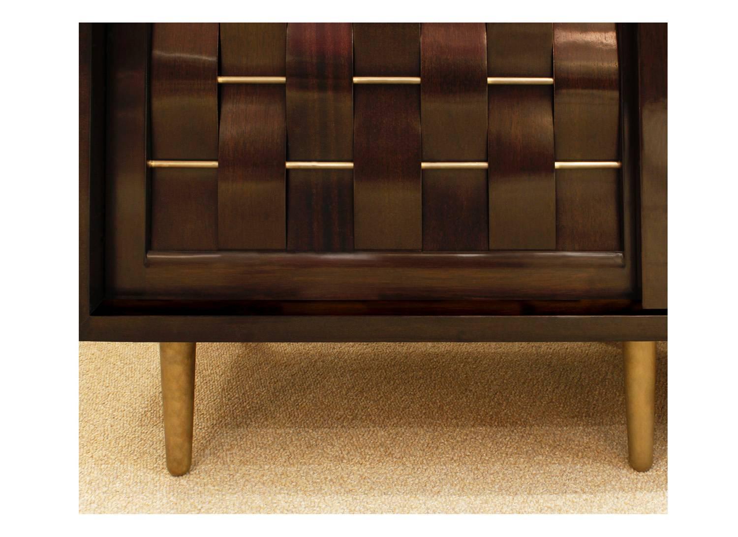 Edward Wormley for Dunbar Mahogany Credenza, 1940s In Excellent Condition In New York, NY