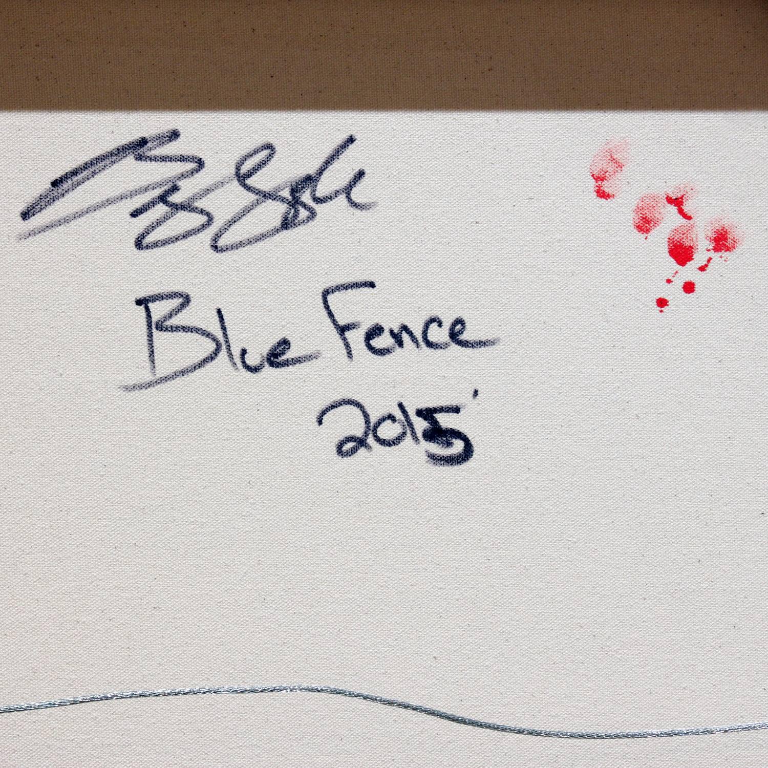 Brady Legler „“Blauer Zaun“ 2015 (amerikanisch) im Angebot