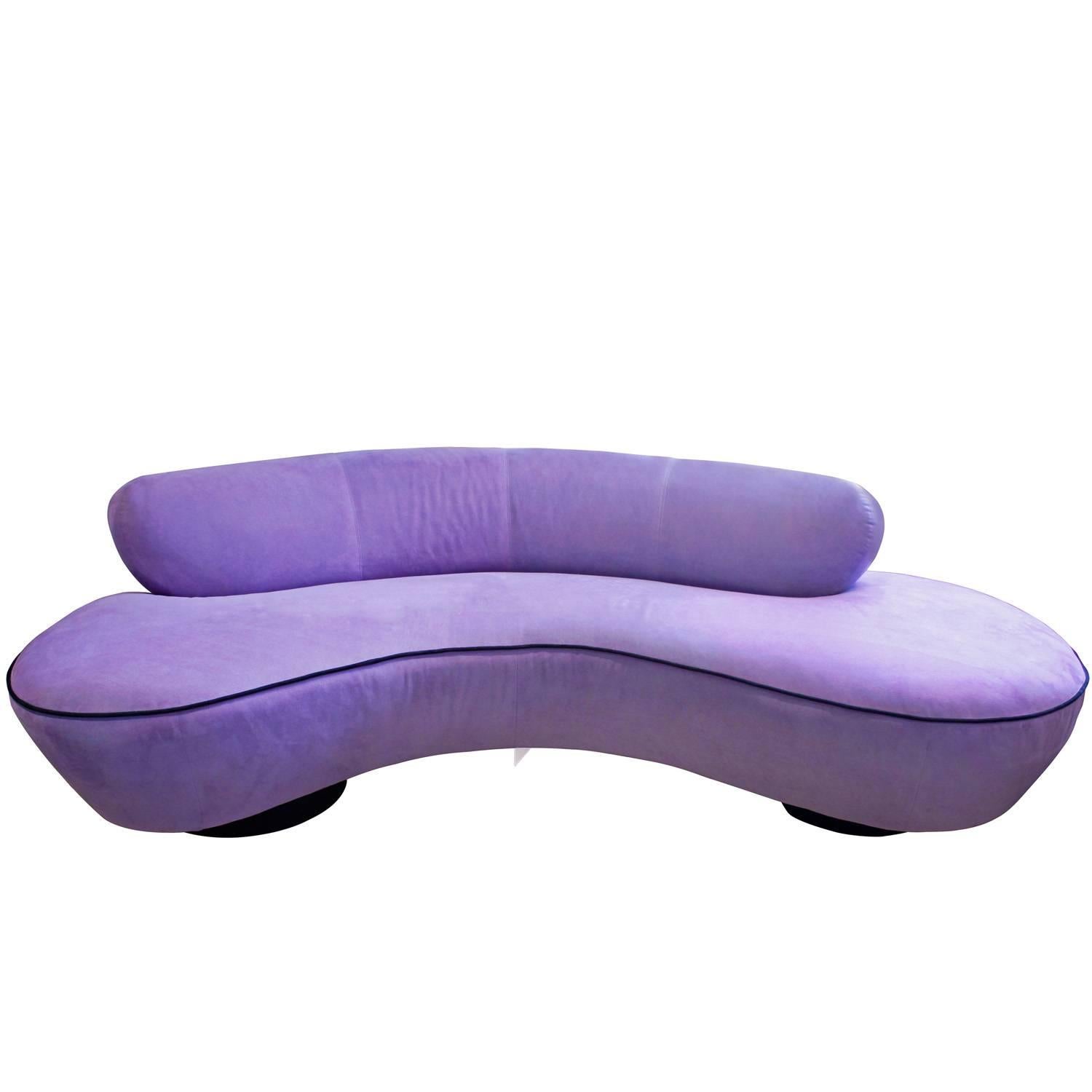 Vladimir Kagan Serpentine Sofa, 1990s