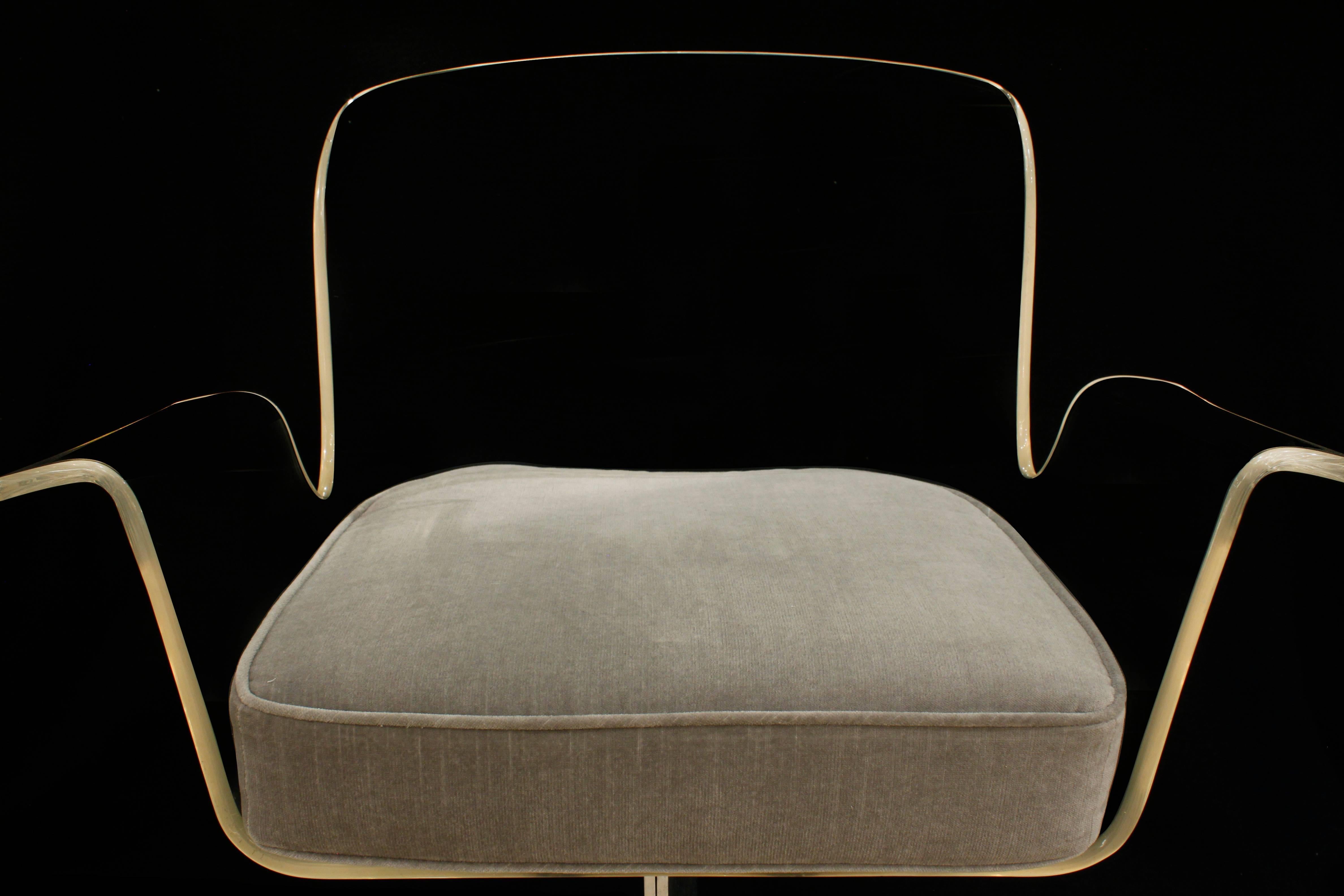 Late 20th Century Pace Collection Swivelling Desk Chair, 1970s