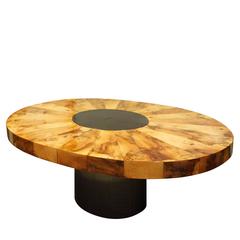 Paul Evans Large Race Track Dining Table, 1970s