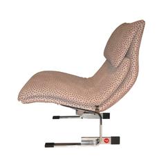 Saporiti Pair of Onda "Wave" Chairs, 1970s