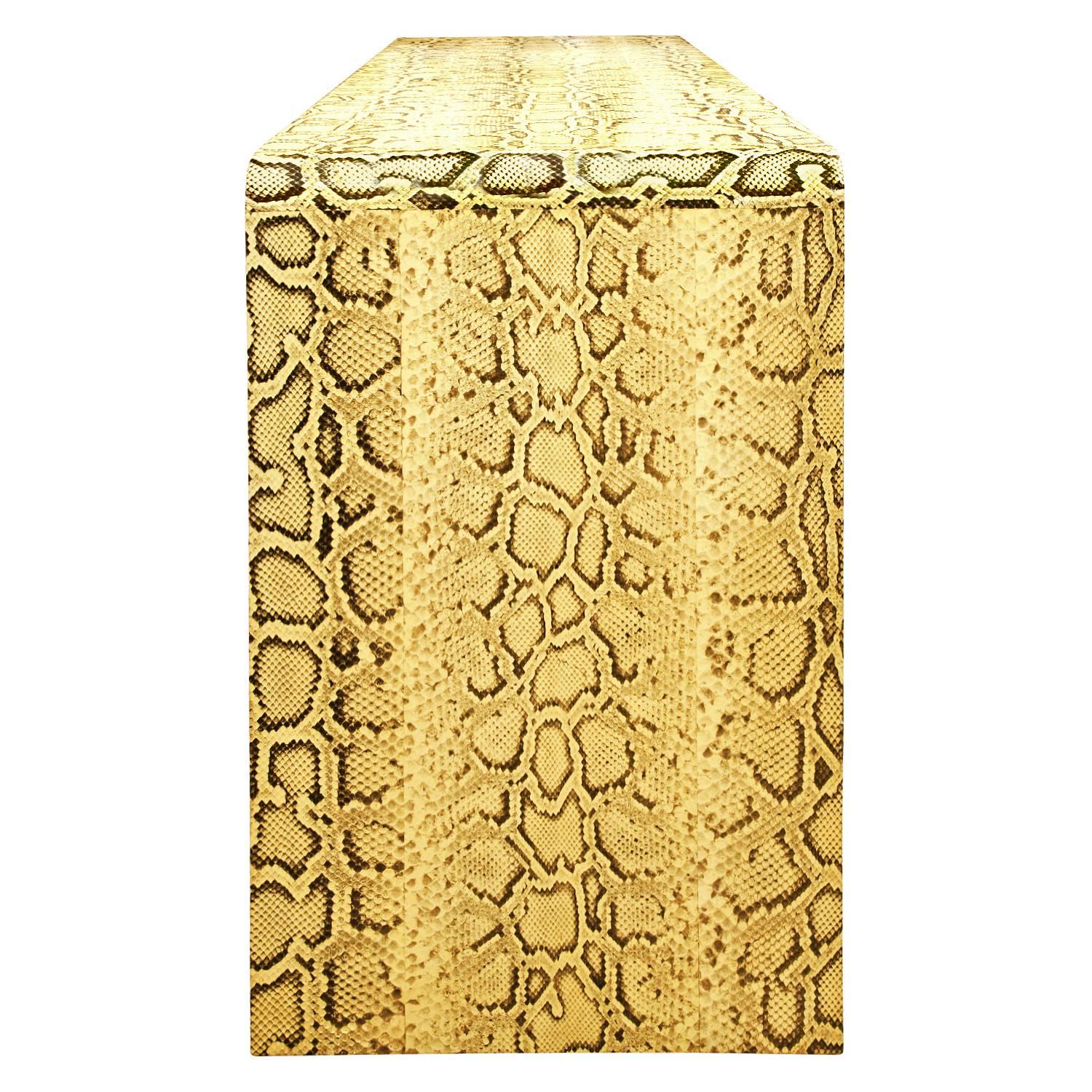 karl springer console table