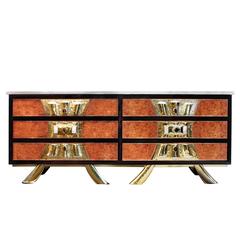 Jacques Duval-Brasseur Rare and Exceptional Chest of Drawers, 1970s 9