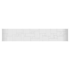 Paul Evans Wall Mounted Console or Server in Tessellated Chrome, 1970s ‘Signed’