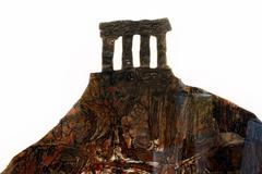 Joseph Demarais Textural Organic Lithograph, 1968, 'Signed'