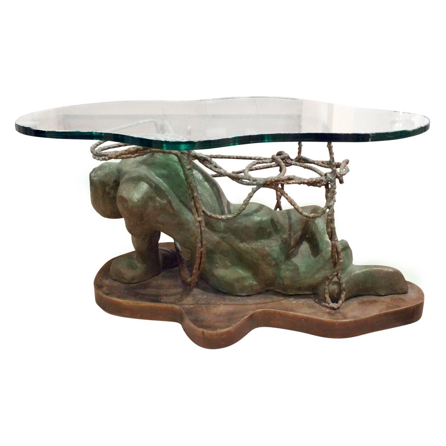 statue coffee table