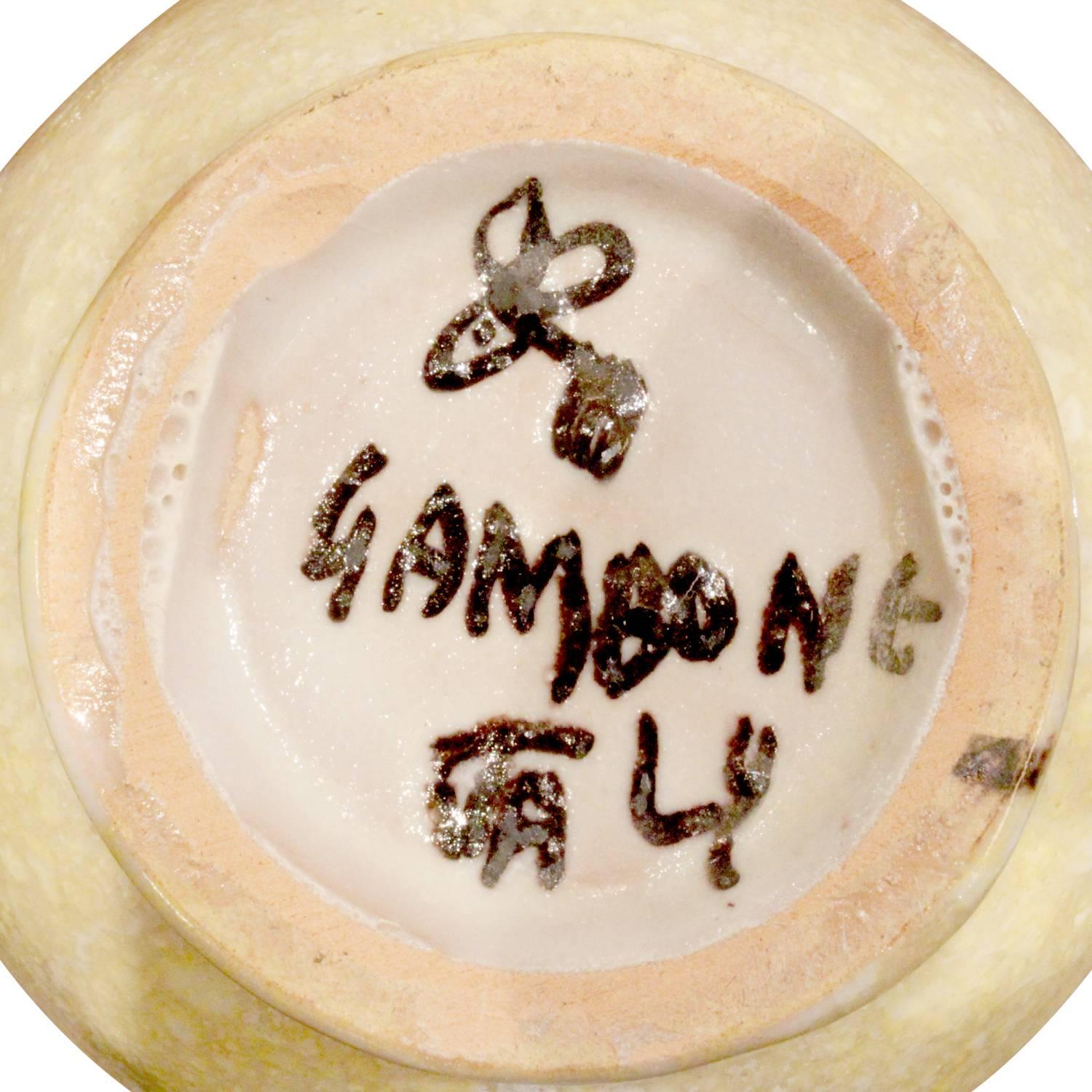 Service à café et à expresso 33 pièces en céramique de Guido Gambone, années 1950 1