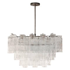 Beautiful "Tronchi" Murano Glass Chandelier, 1970s