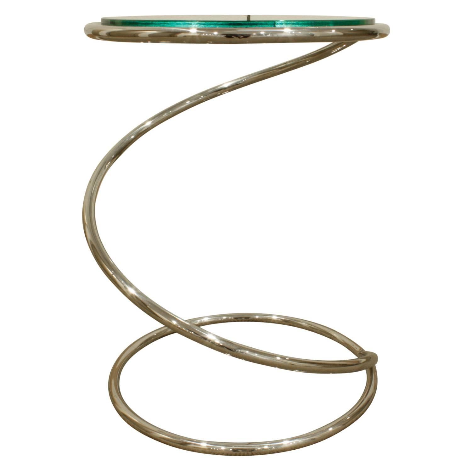 Mid-Century Modern Pace Coiled Occasional Table, 1970s