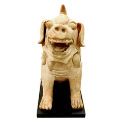 Large Chinese Ceramic Foo Dog, 1970s