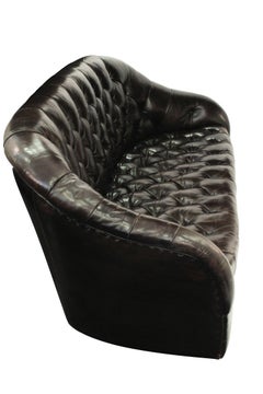Small Button Tufted Sofa by Ward Bennett, 1970s