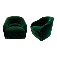 Mid-Century Modern Club Chairs