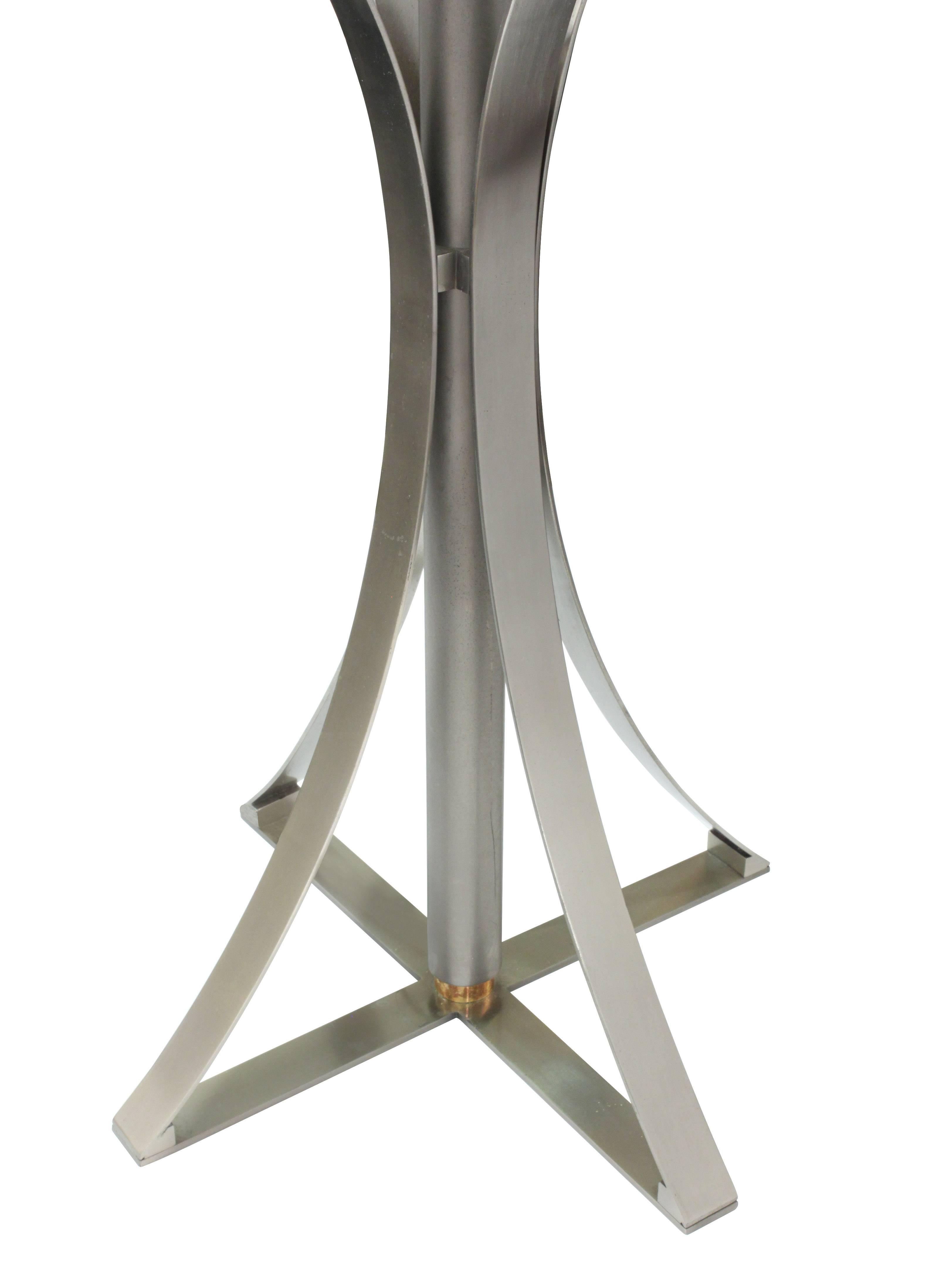Rare and Exceptional Large Table Lamp by Gabriella Crespi In Excellent Condition In New York, NY