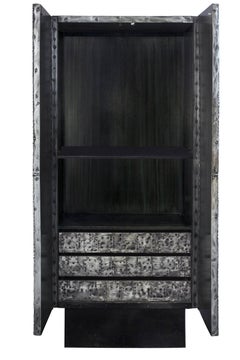 Paul Evans Large Argente Cabinet PE-43