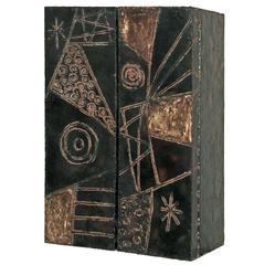 Paul Evans Wall Hanging Cabinet PE-39 1968 (Signed)