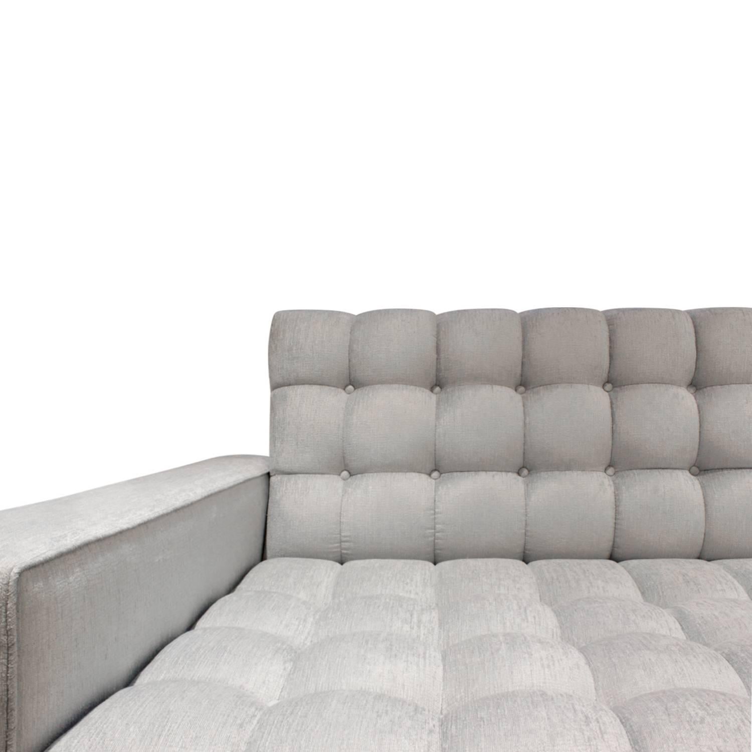 Fait main Lobel Originals - Canapé « Box Tufted Sofa » ( canapé matelassé) en vente