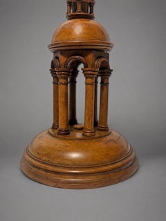 Scultura antica nord-europea raffigurante un tempio, ispirata al Grand Tour, 1890 circa