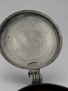 German Saxon Annaberg-Type Enamelled Krug Dated 1710