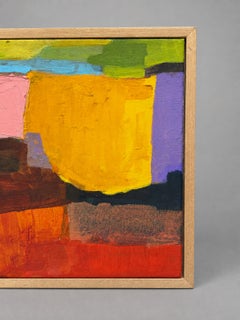 Mary Weatherall (American, 1930-2018) Abstract Oil Painting, c. 1980