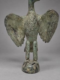 Roman Grand Tour Style Bronze Spread Winged Eagle Sculpture