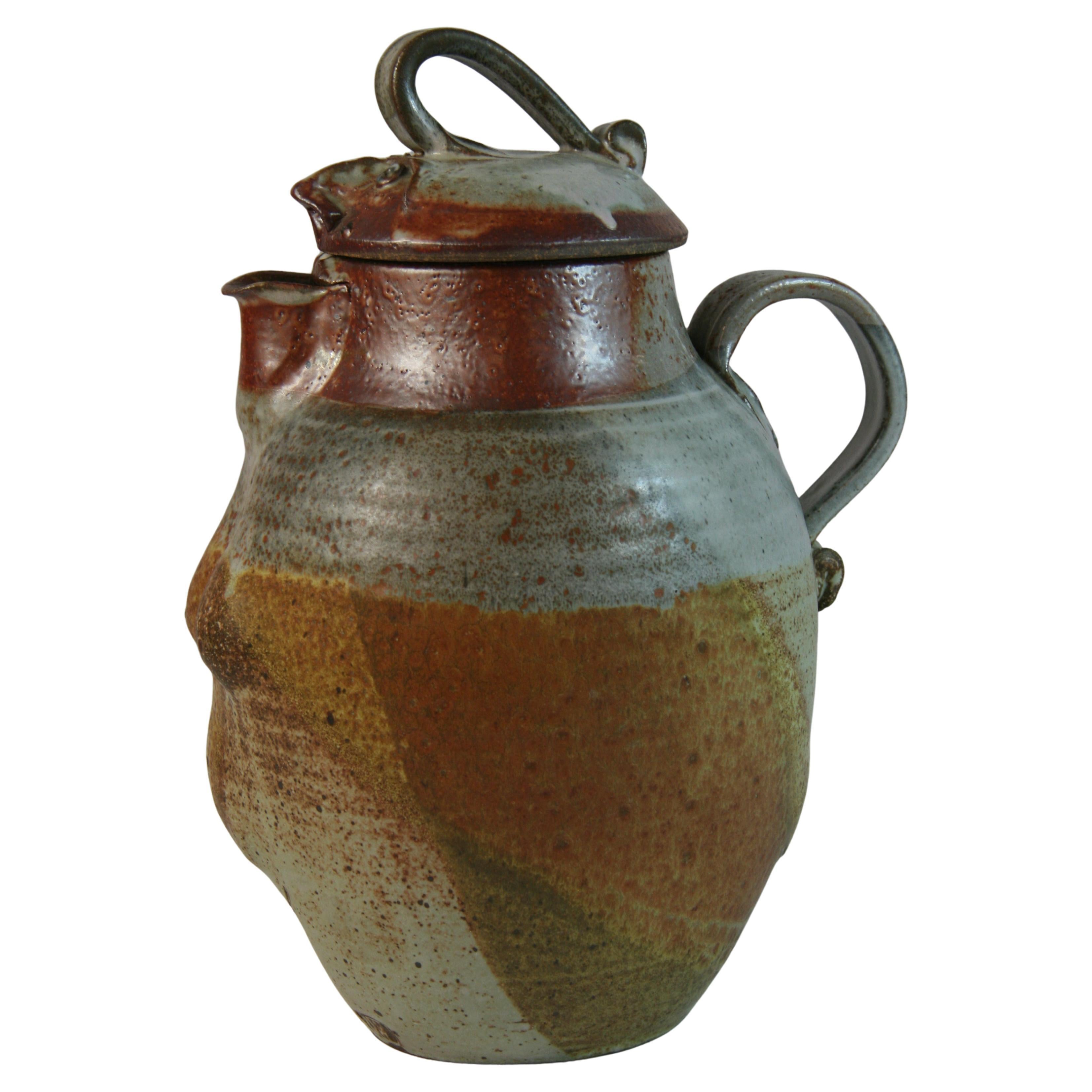 Ceramica Folk Art Figurale  Caraffa / Brocca In condizioni buone in vendita a Douglas Manor, NY