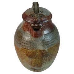 Folk Art Pottery Figural  Jug / Pitcher