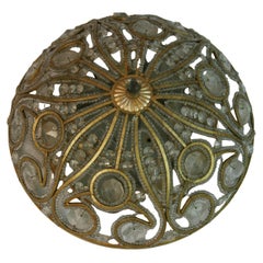 Vintage Italian Beaded Flush Mount
