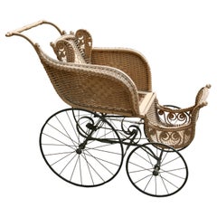 Victorian Baby Stroller/Carriage by F.A.Whitney Carriage Co.19th Century