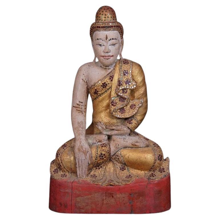 Antike burmesische Buddha-Statue aus Burma